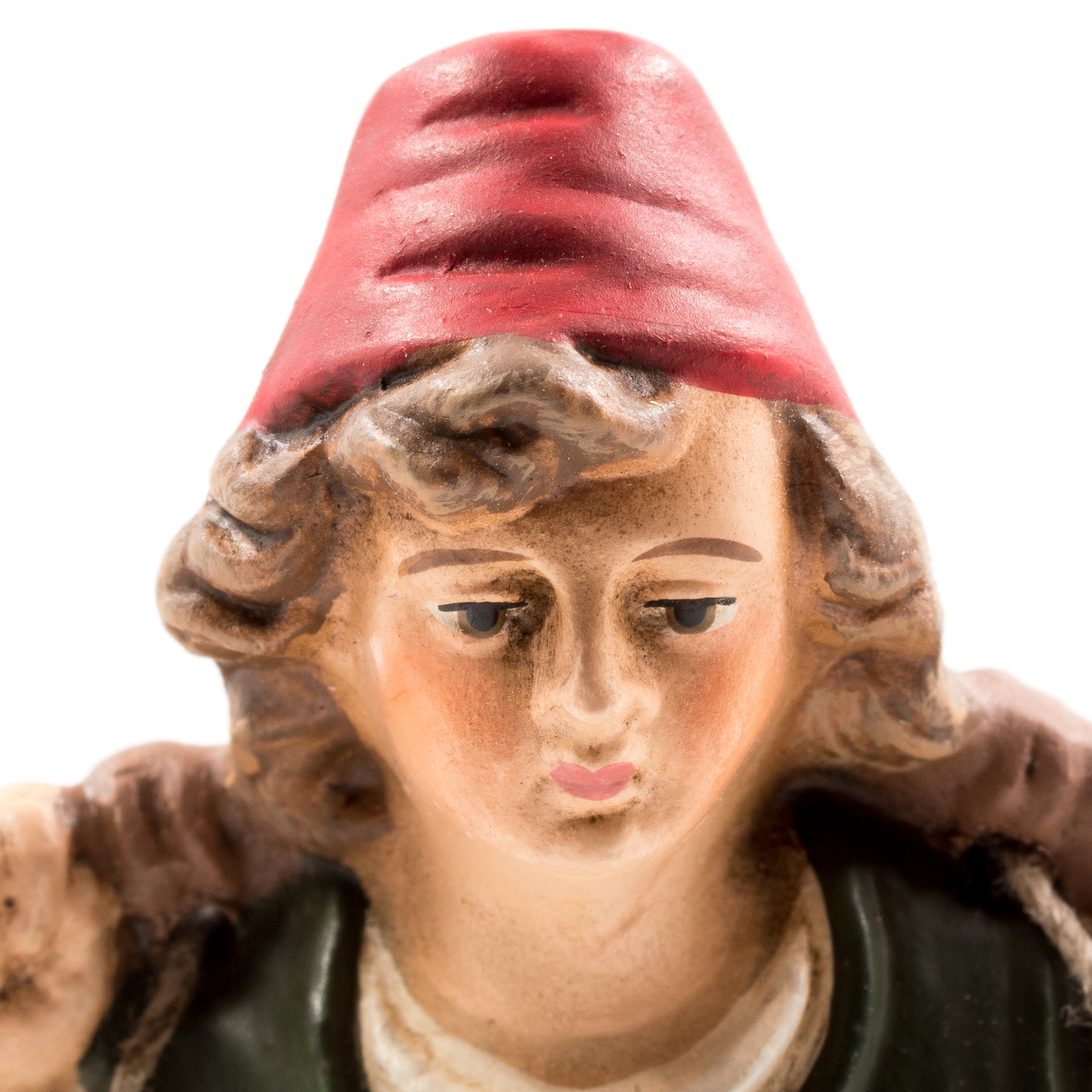 Wasserträger mit Eimern, zu 12cm Marolin Krippenfiguren - made in Germany