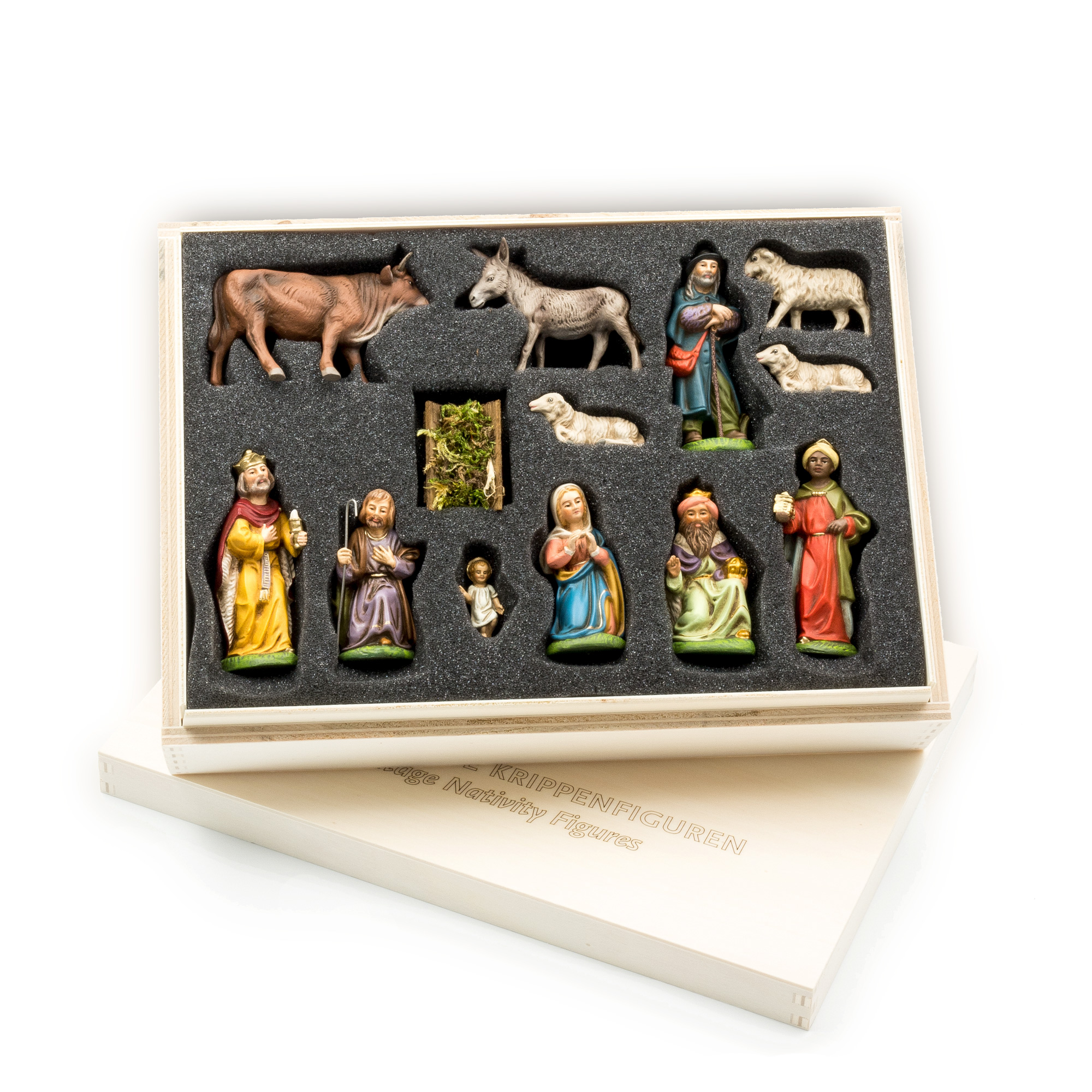 Nativity set with 12 figures - MAROLIN