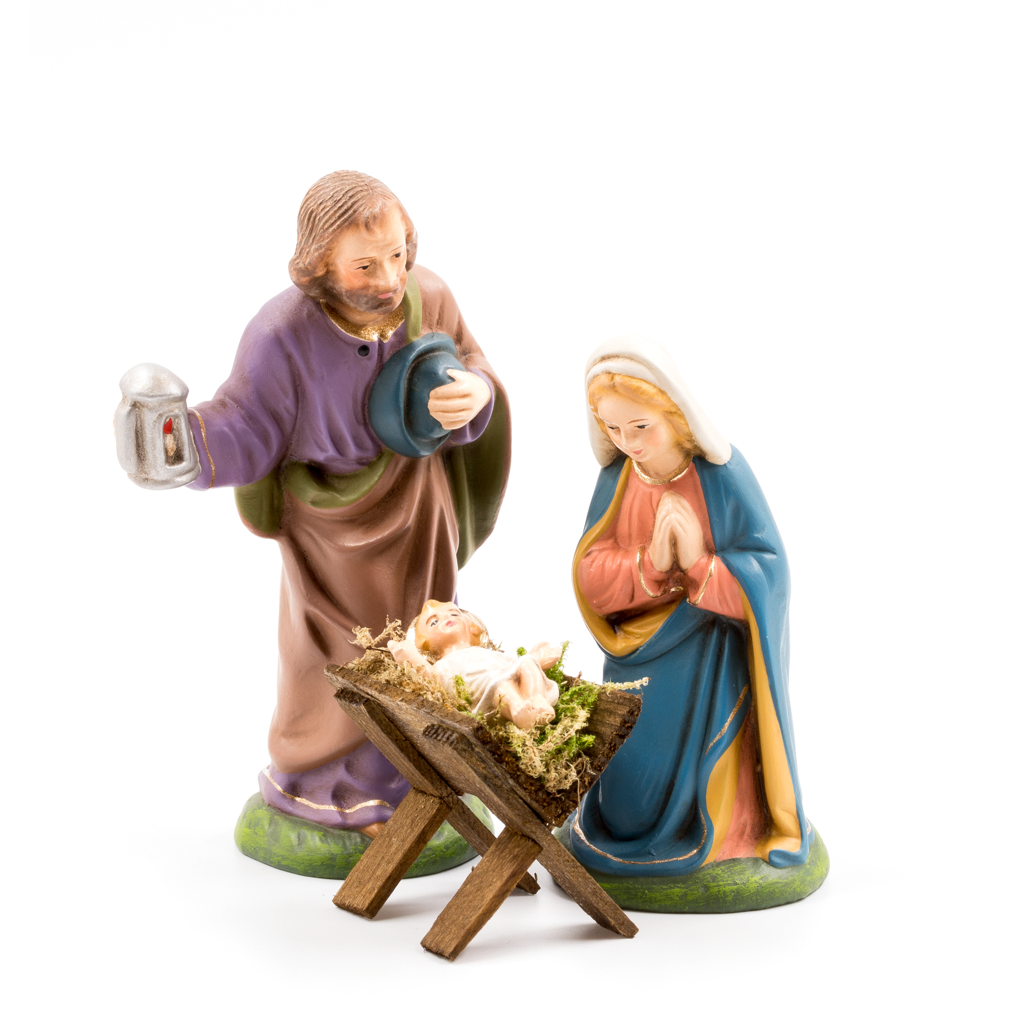 Holy Family - 3 figures, to 4.5 in. figures