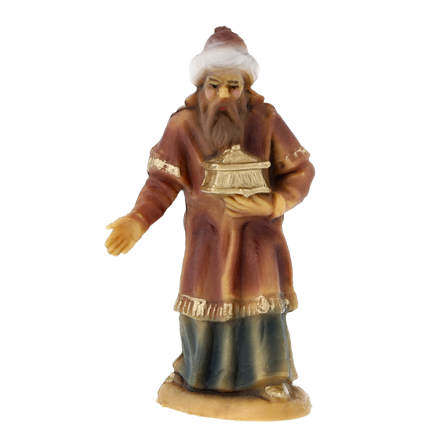 Brown King - Marolin Plastik - Resin Nativity figure - made in Germany