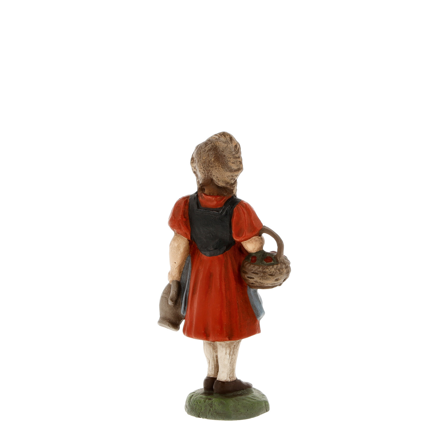 Girls with basket and jug - Marolin Nativity figure - made in Germany