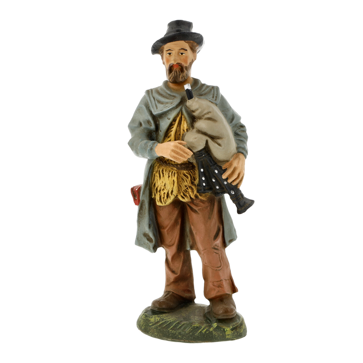 Old shepherd with bagpipe - Marolin - made in Germany