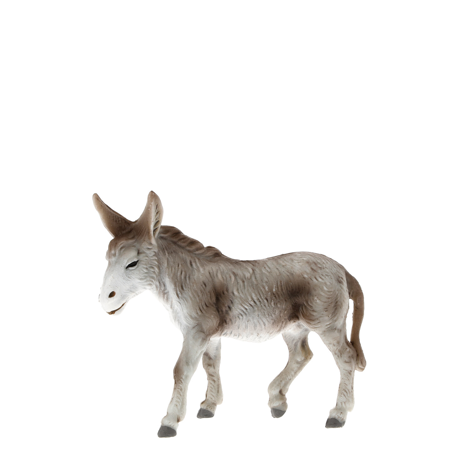Standing donkey - Marolin Plastik - Resin Nativity figure - made in Germany