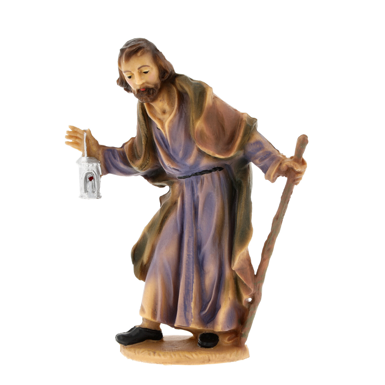 Standing Joseph - Marolin plastic nativity figure - made in Germany