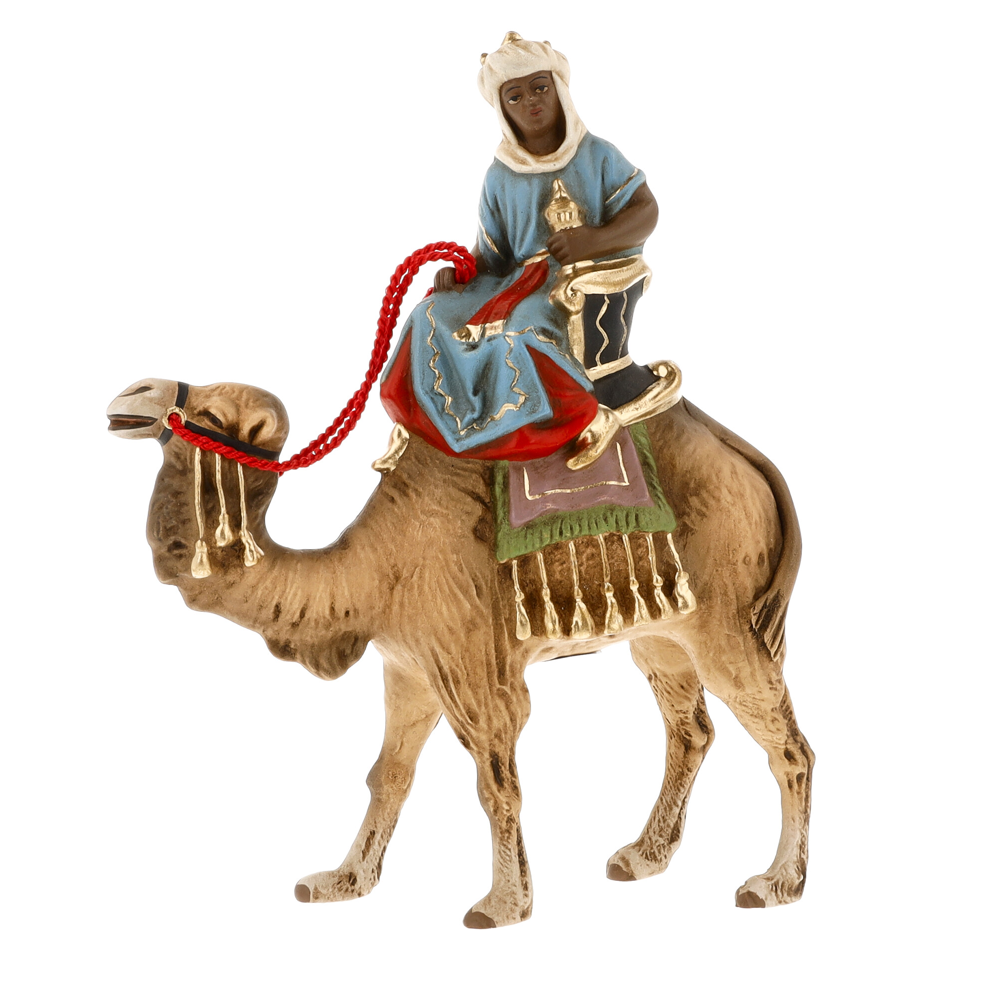 König schwarz (Caspar) zu Kamel, zu 9cm Figuren