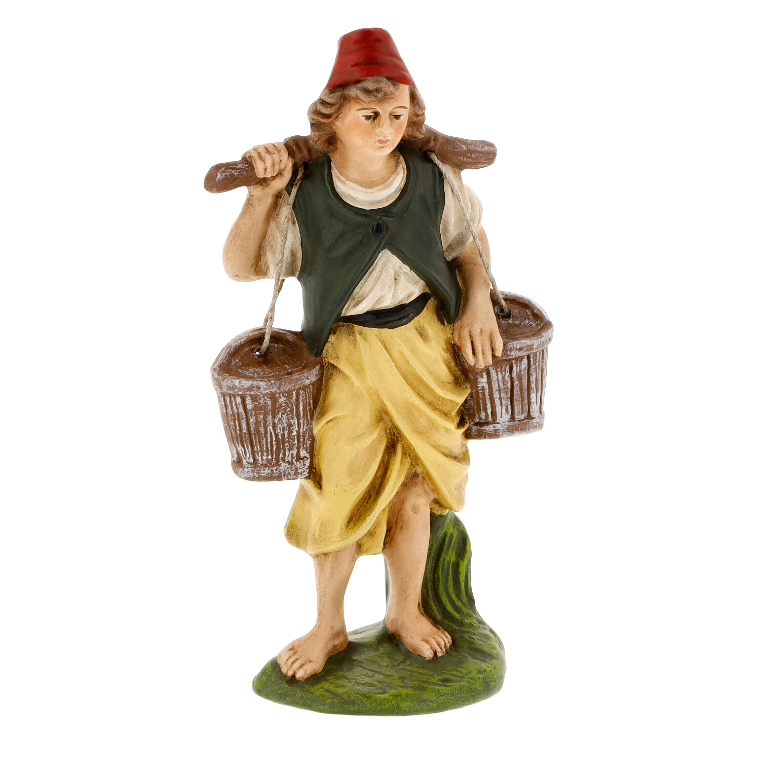 Water carrier with jugs - Marolin Nativity figure - made in Germany