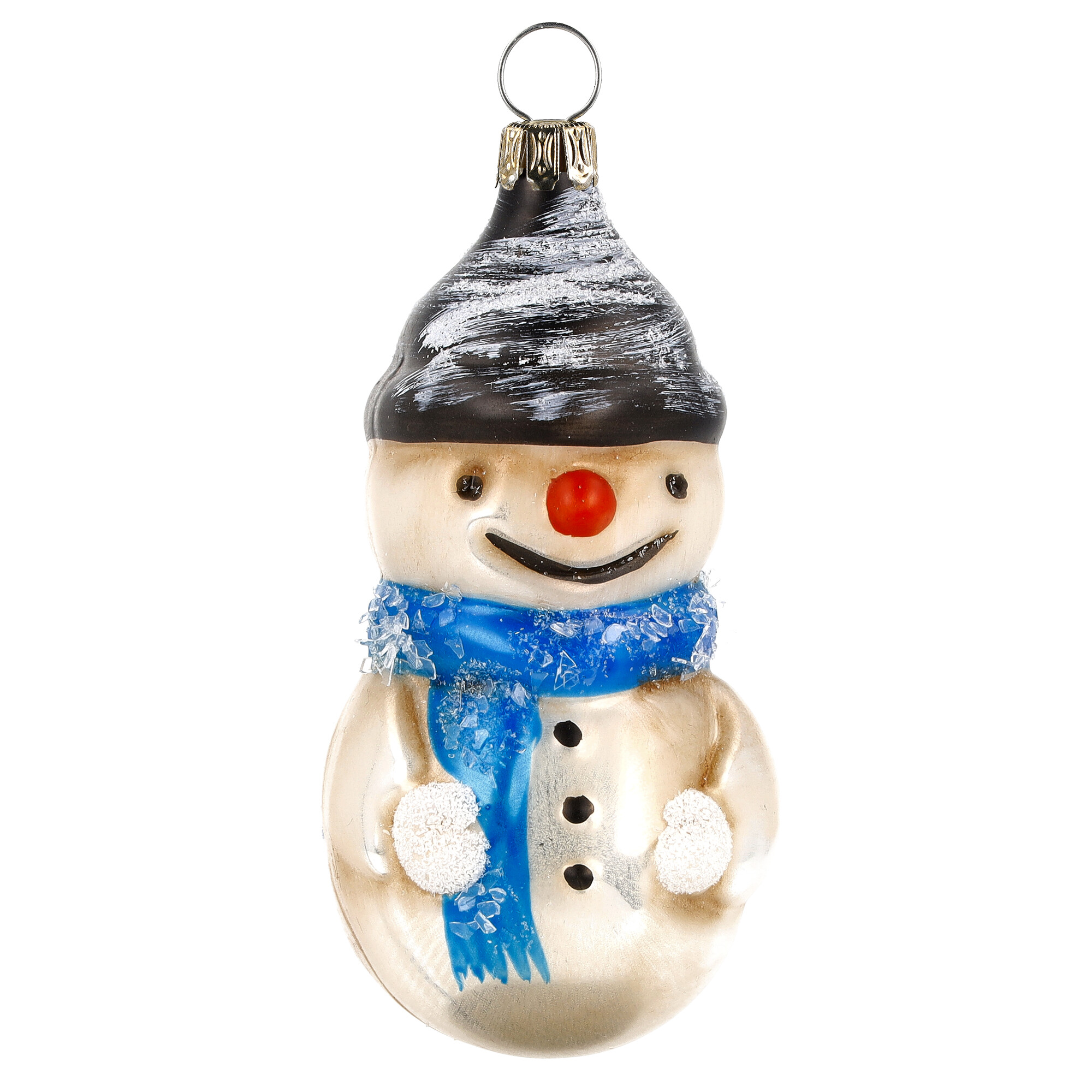 Winterweihnacht - Christbaumschmuck Set aus Glas
