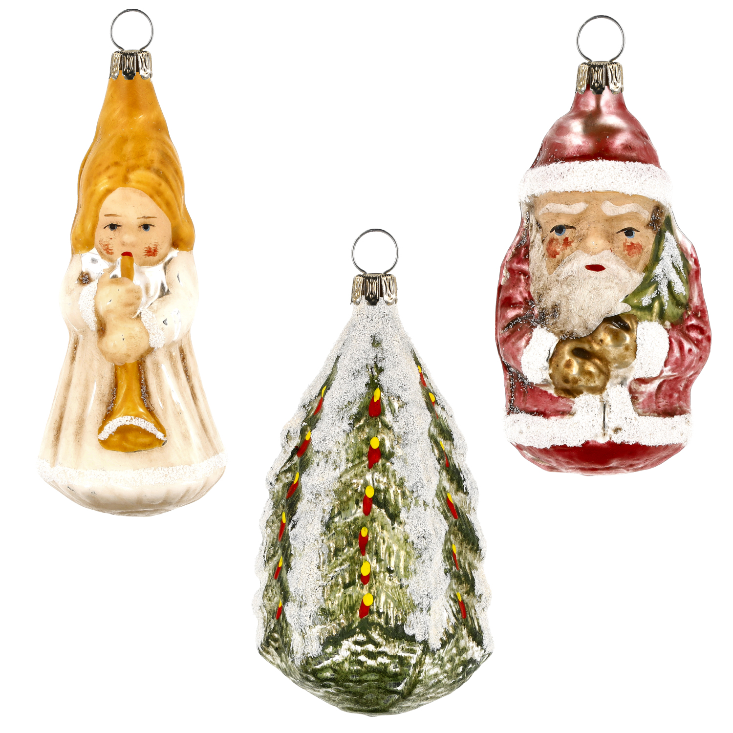 Christmas Time - Set of 3 ornaments
