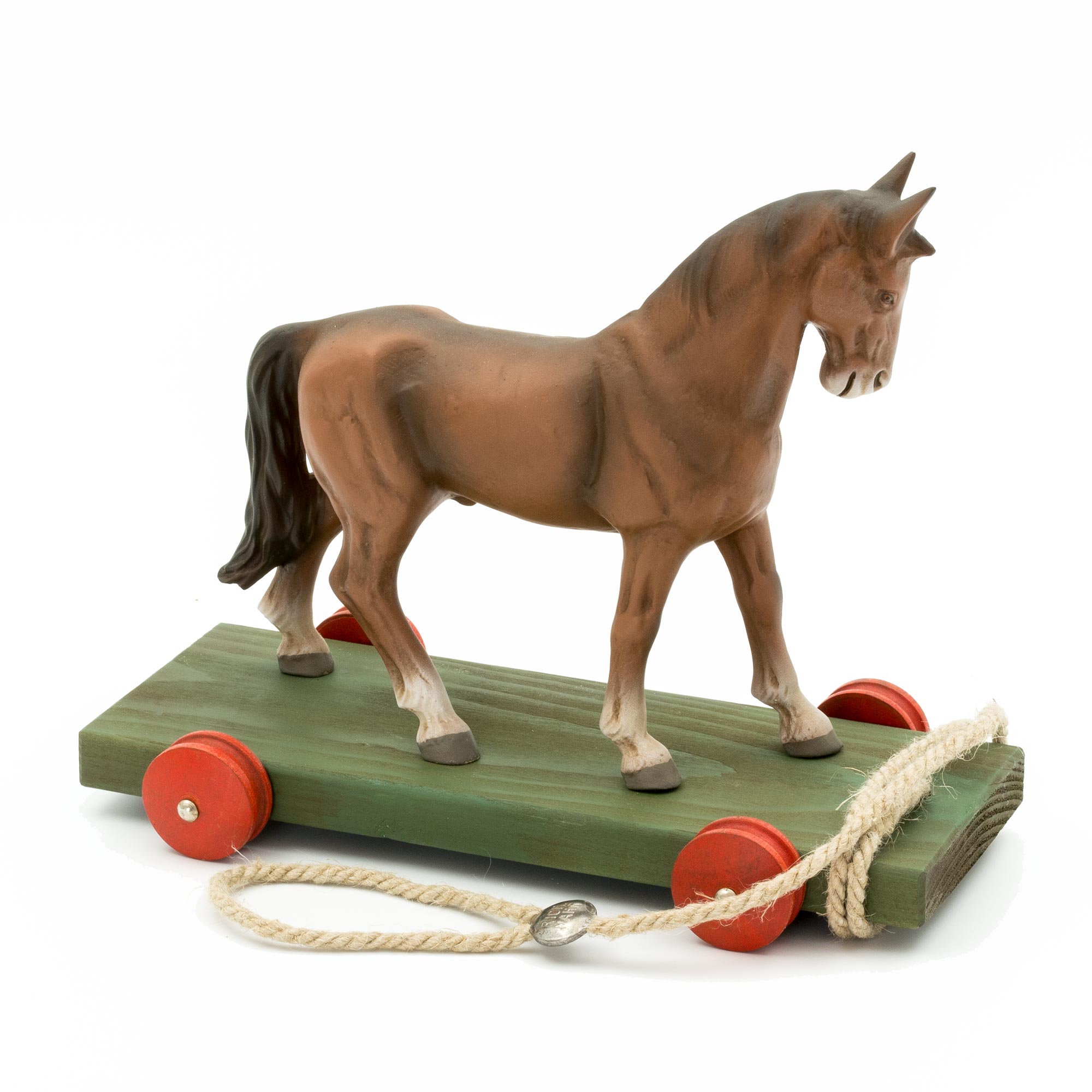 Pull Toy *Large Horse*, brown