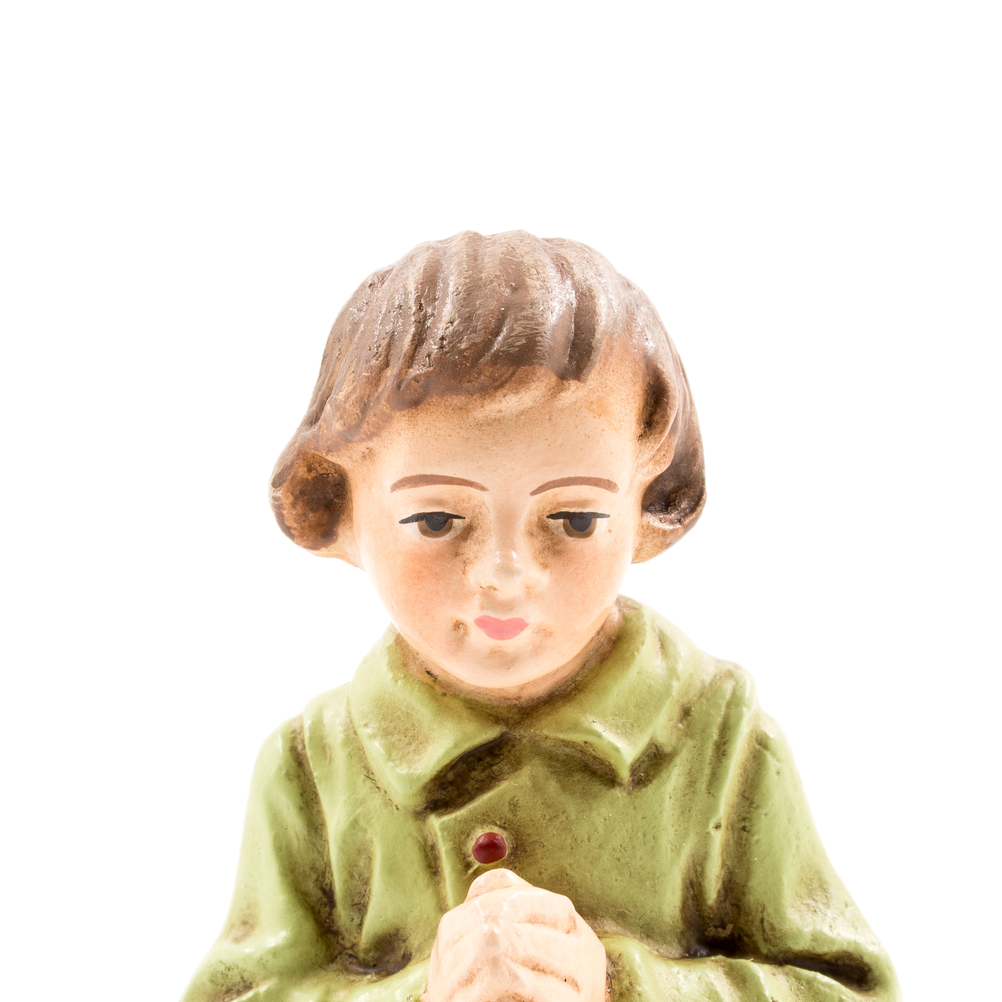 Praying shepherd boy, to 6.75 in. figures - Marolin Nativity figure - made in Germany