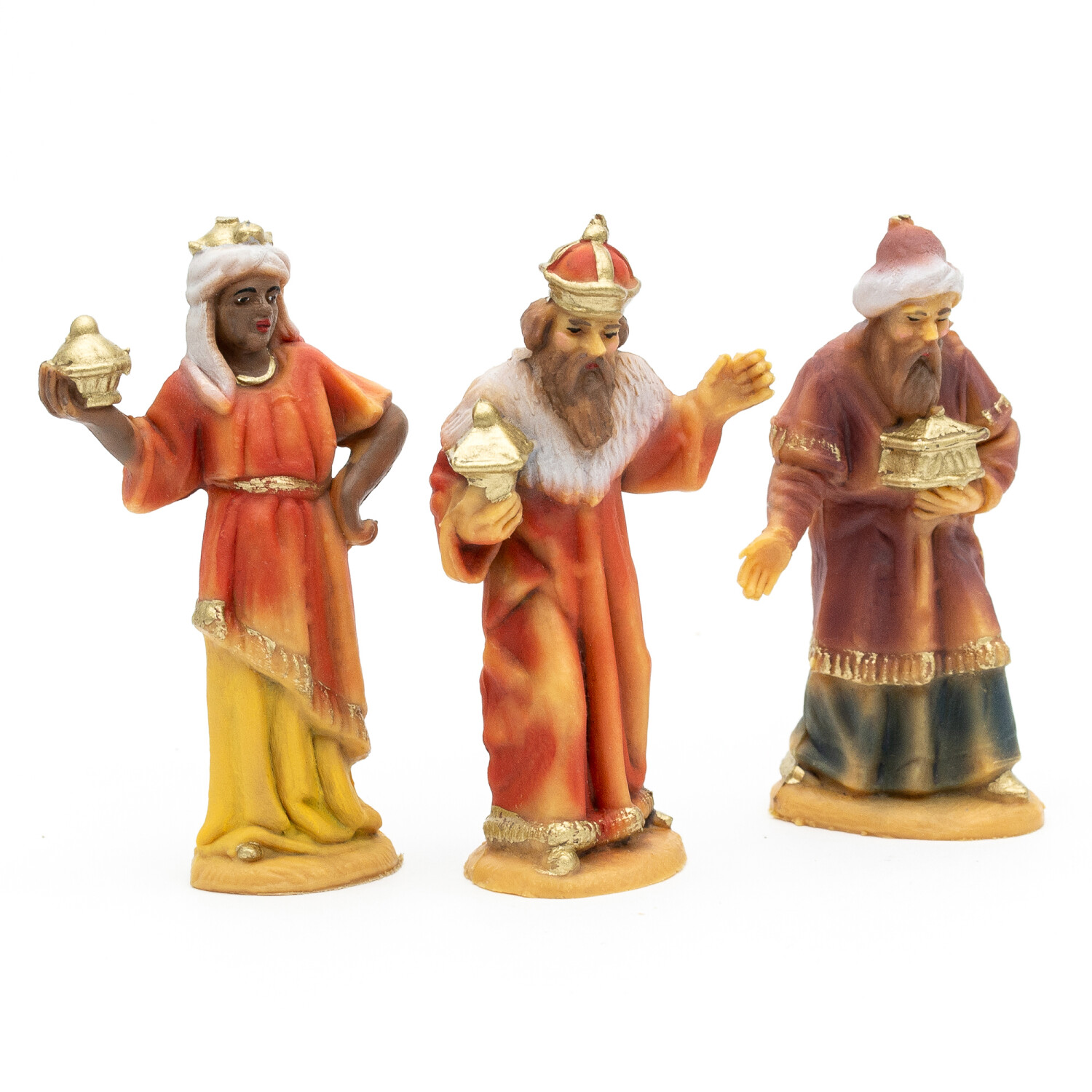 Three Wise Men - Marolin Plastik - Resin Nativity figure - made in Germany