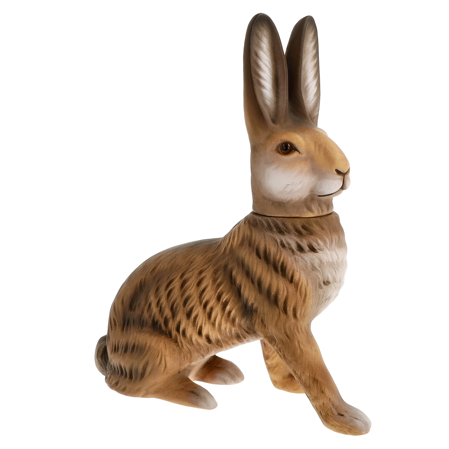 Sitting Marolin Easter bunny to fill, brown