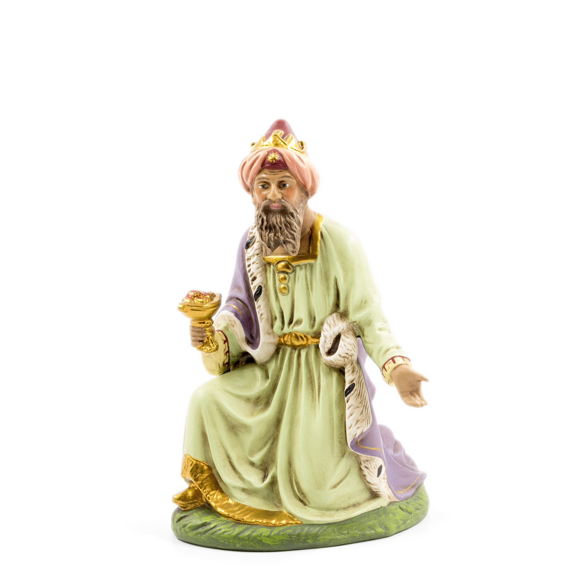 Wise Man (brown skin) Melchior, to 8.5 in. figures
