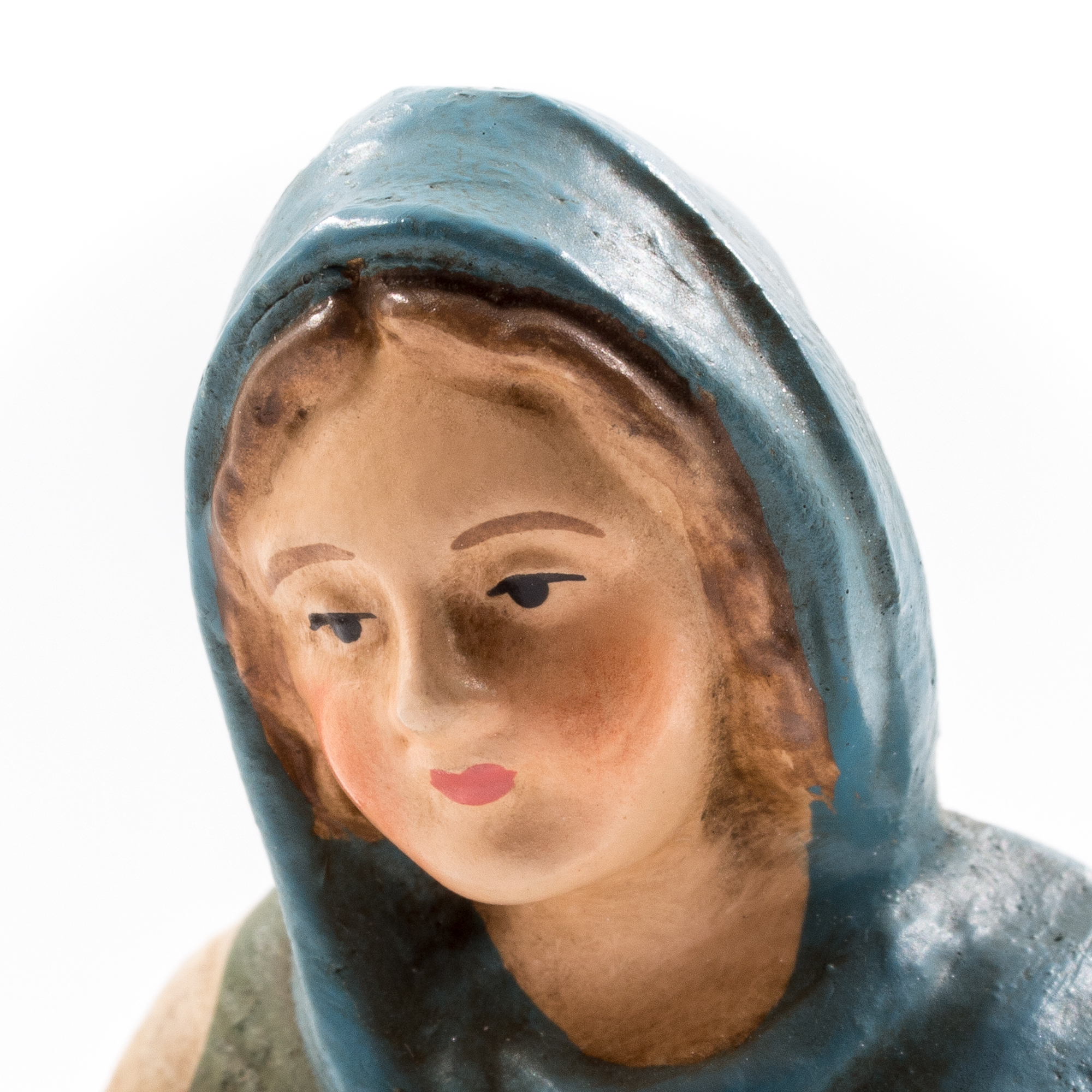 Shepherdess with bread - MAROLIN Nativity figure