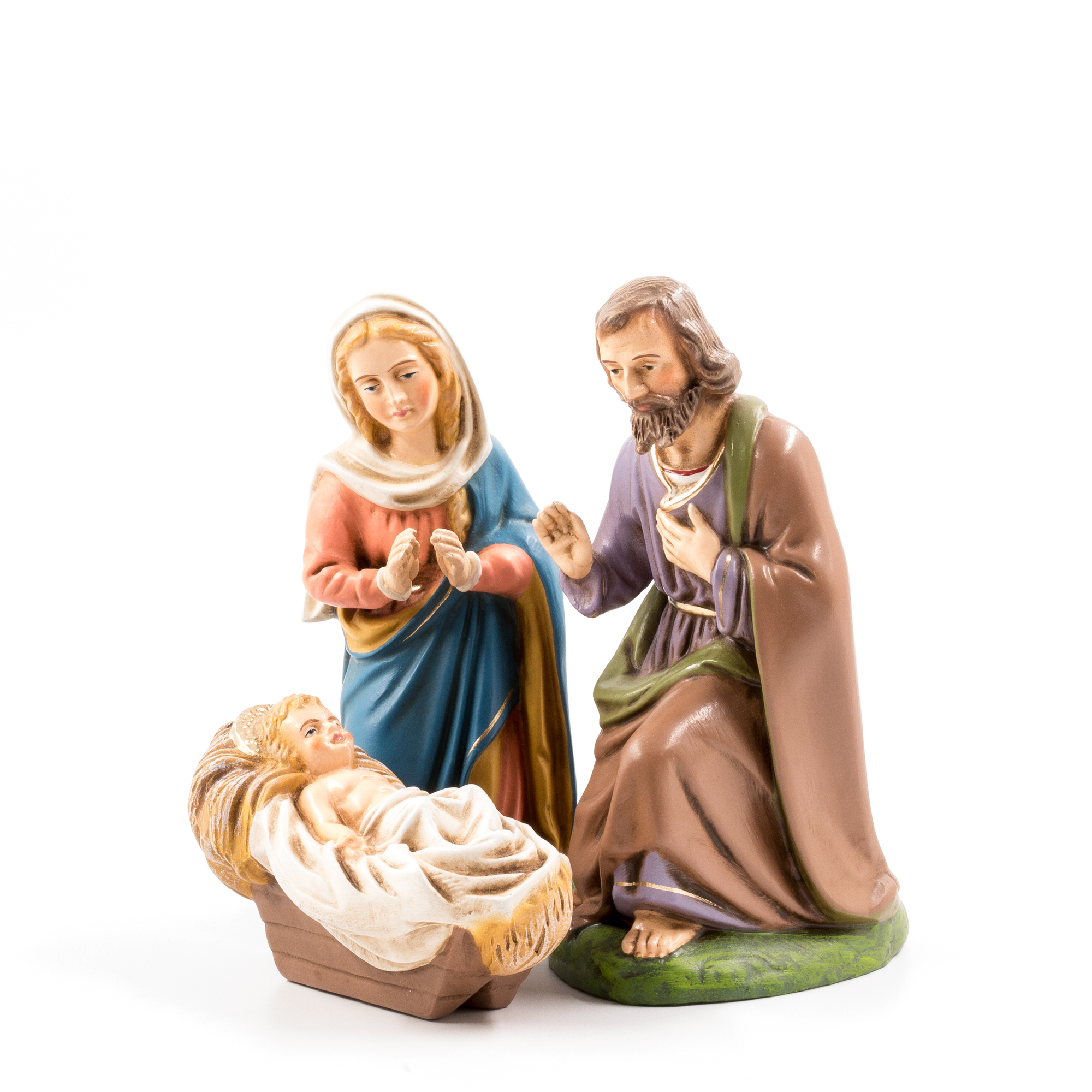 Holy Family, set of 3, to 6.75 in. figures