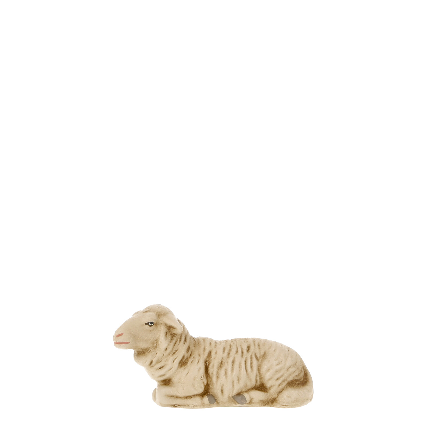 Lying sheep - Marolin Nativity figure - made in Germany