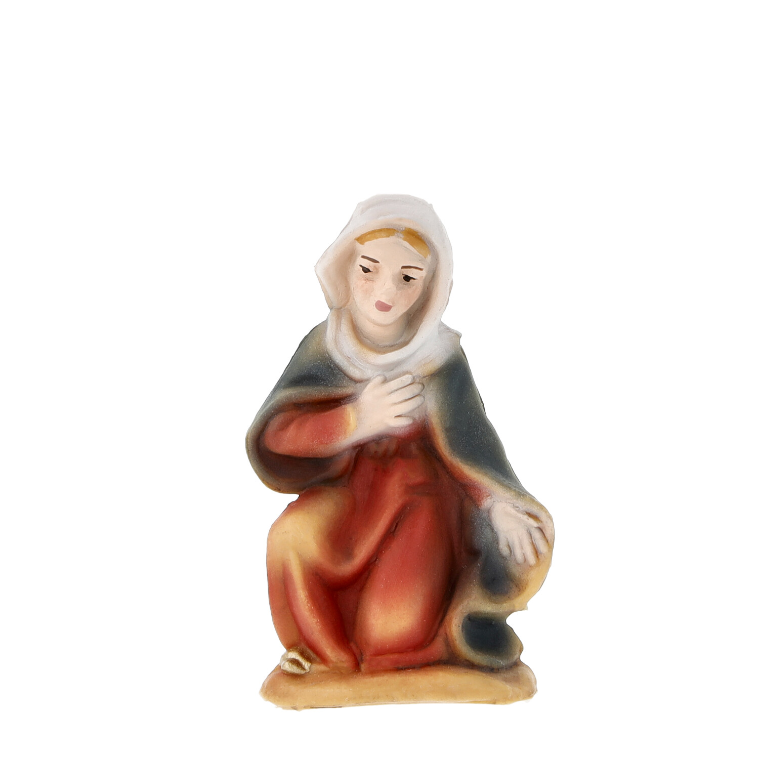 Kneeling Mary - Marolin Plastik - Resin Nativity figure - made in Germany