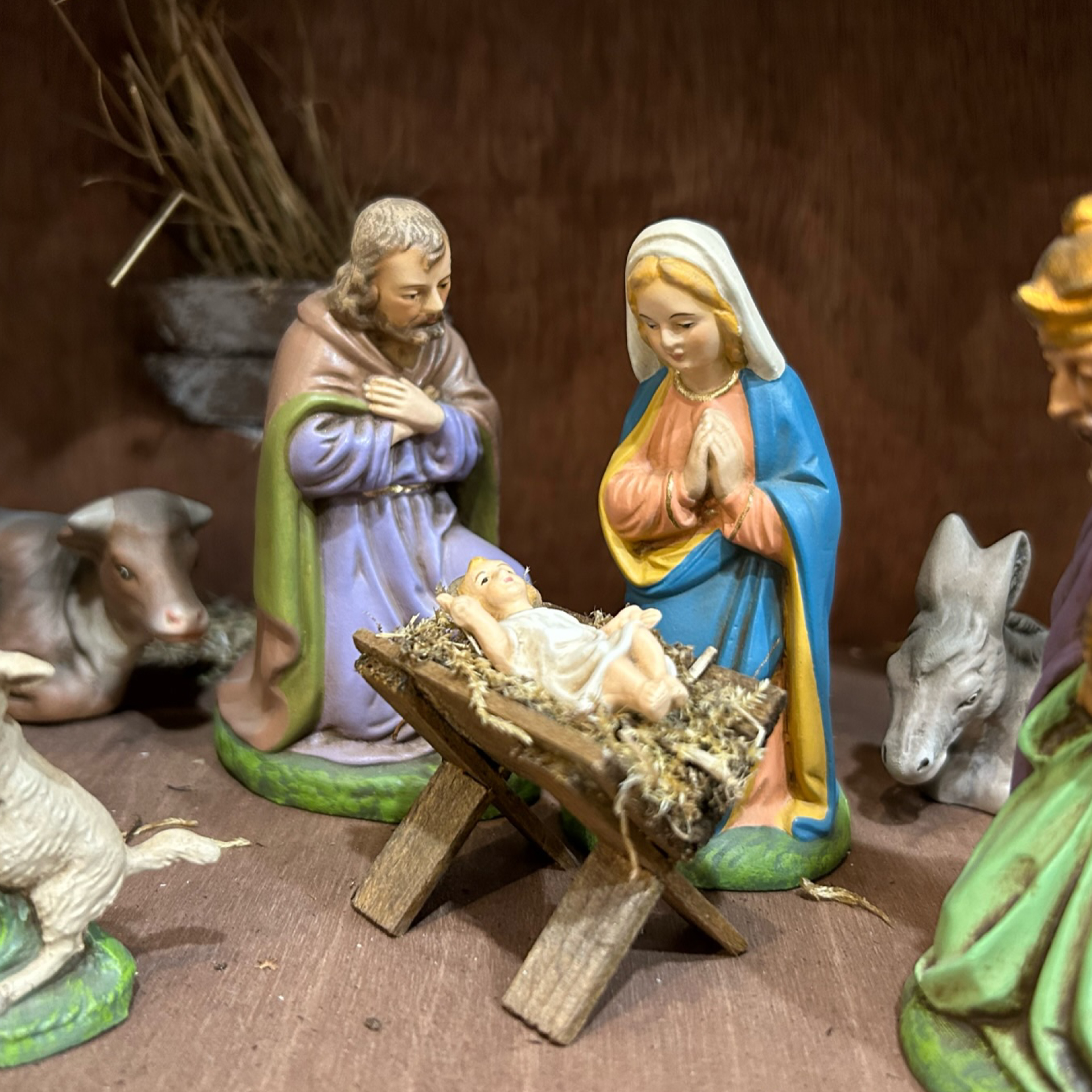 MAROLIN Nativity figures | made in Germany | handpainted
