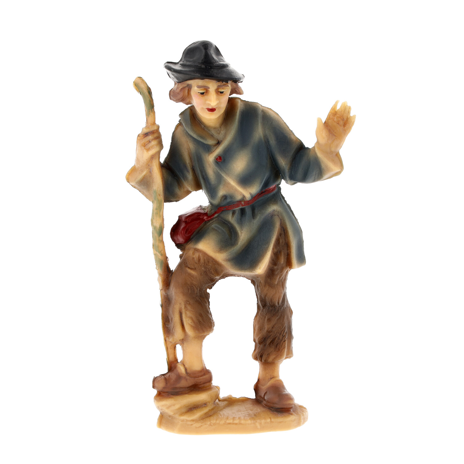 Shepherd - Marolin resin Nativity figure - made in Germany