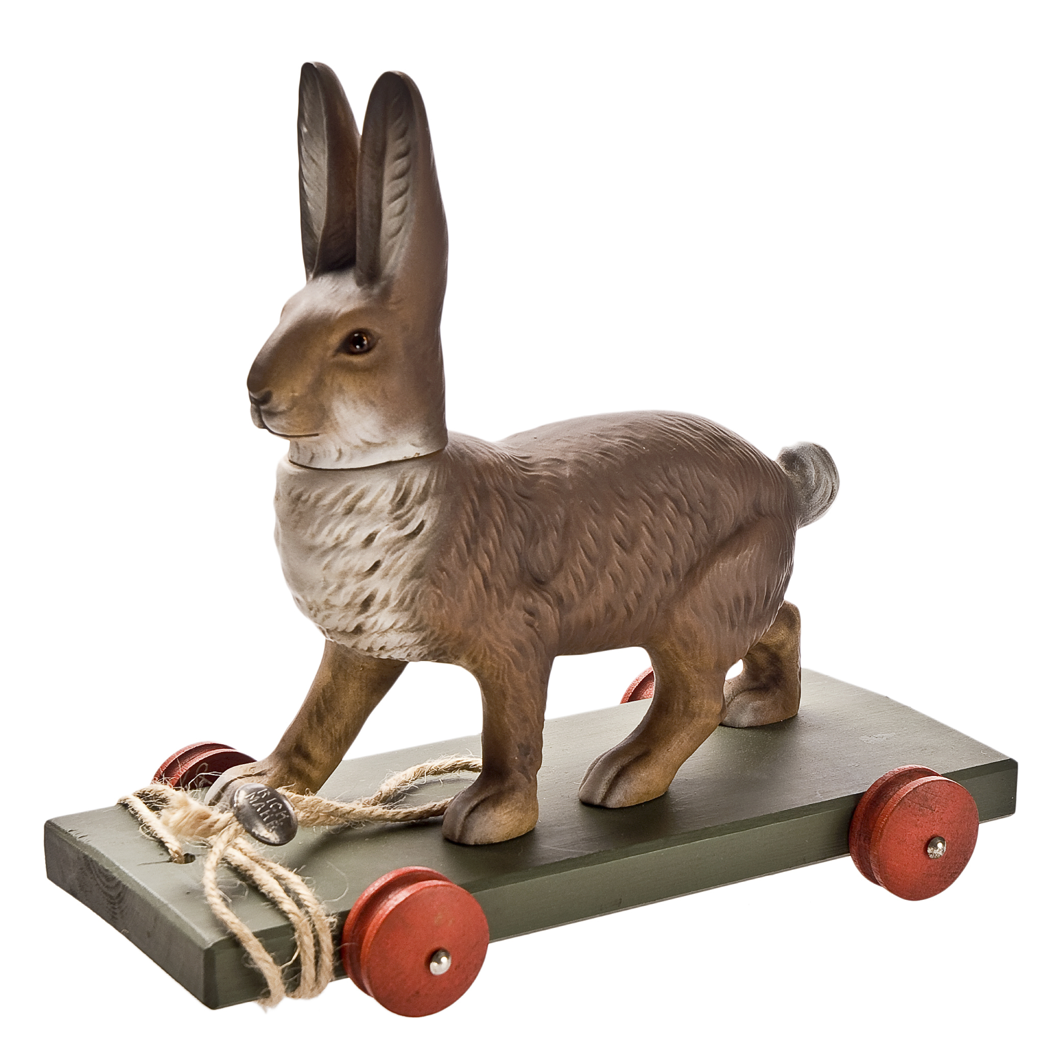 Pull-toy * Hare*, brown