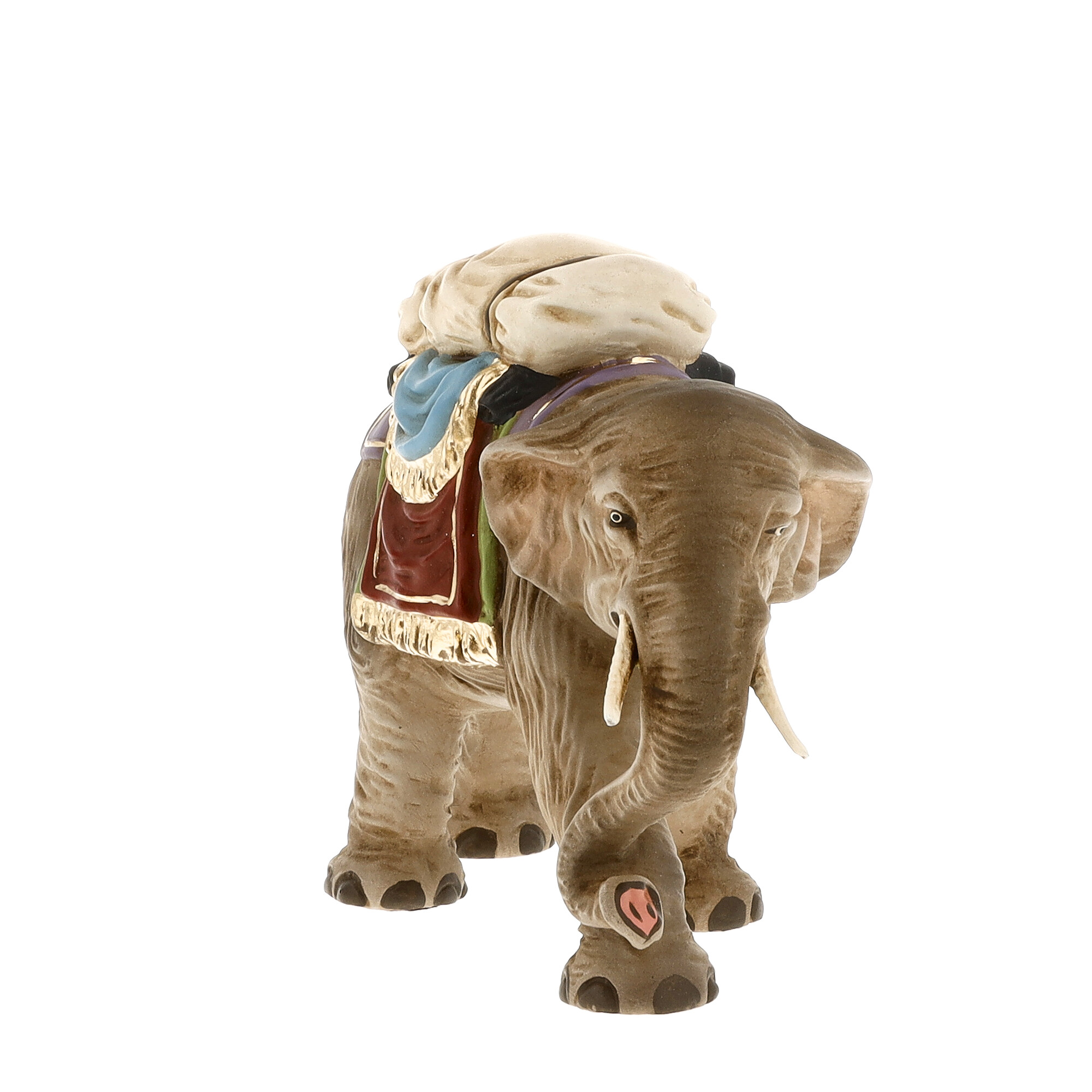 Elephant with luggage - MAROLIN Nativity figure