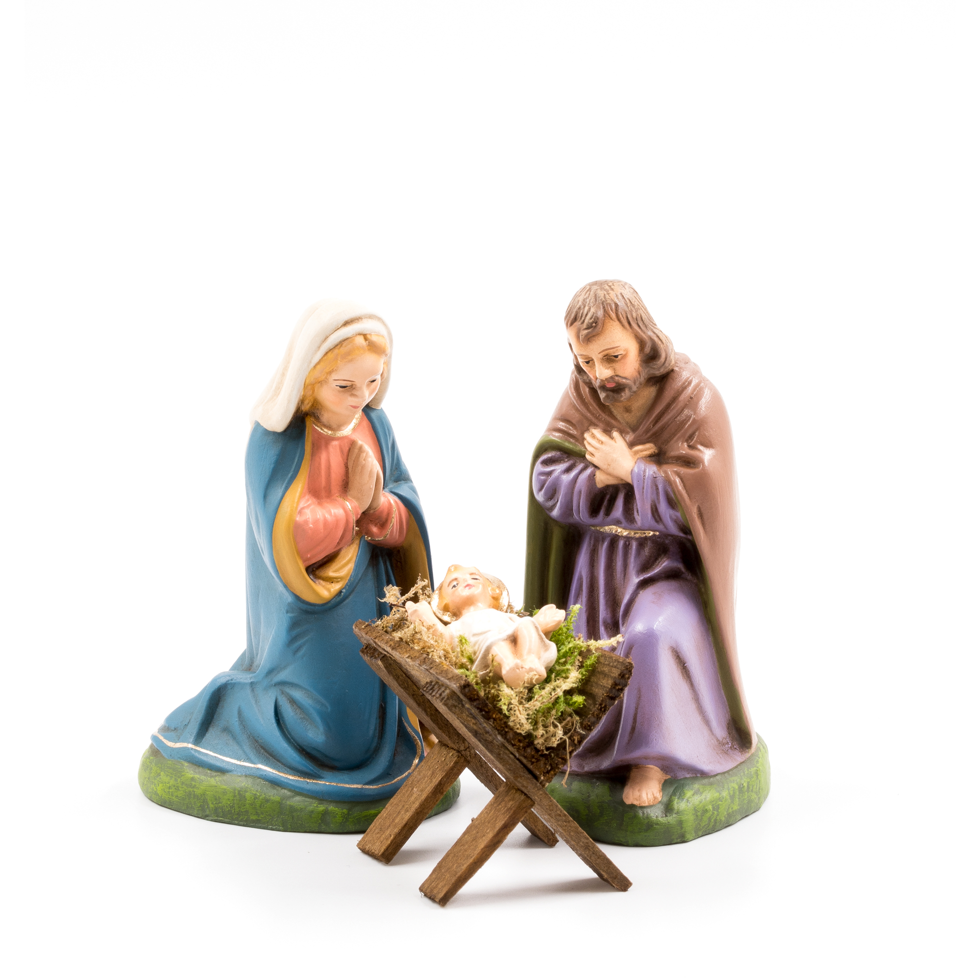 Holy Family - 3 figures, to 4.5 in. figures