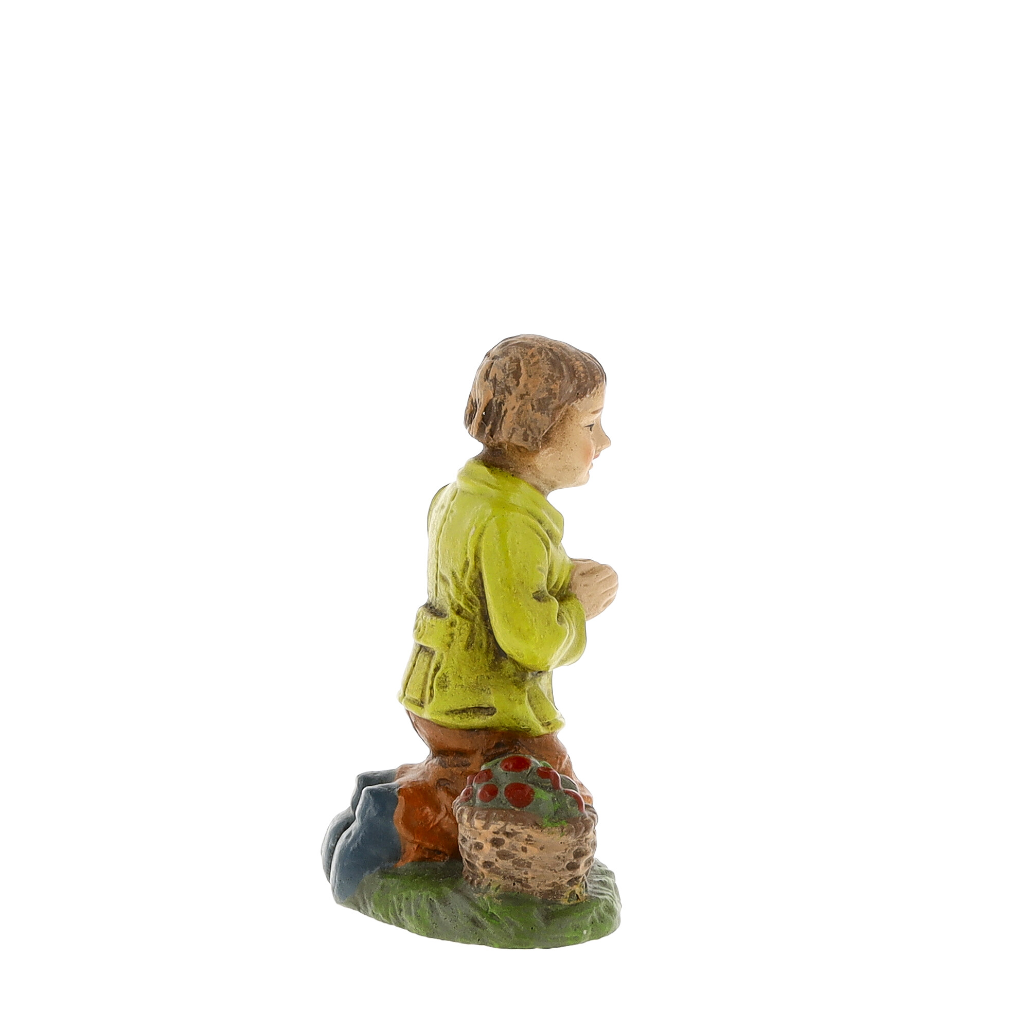 Hirtenknabe betend, zu 10 - 11cm Krippenfiguren - Original MAROLIN® - Krippenfigur für Ihre Weihnachtskrippe - Made in Germany