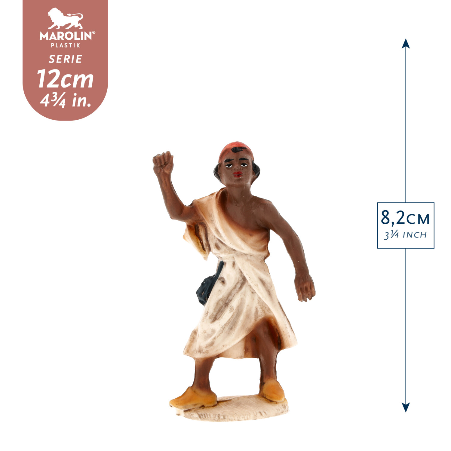 Camel driver - Marolin Plastik - Resin Nativity figure - made in Germany