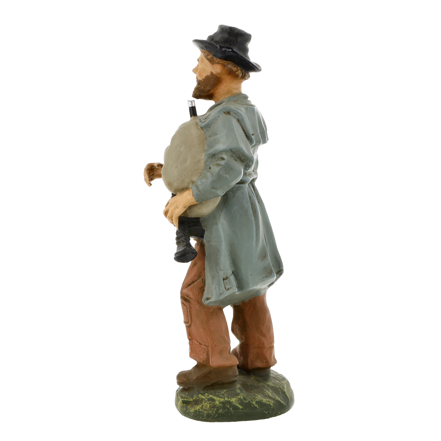 Old shepherd with bagpipe - Marolin - made in Germany