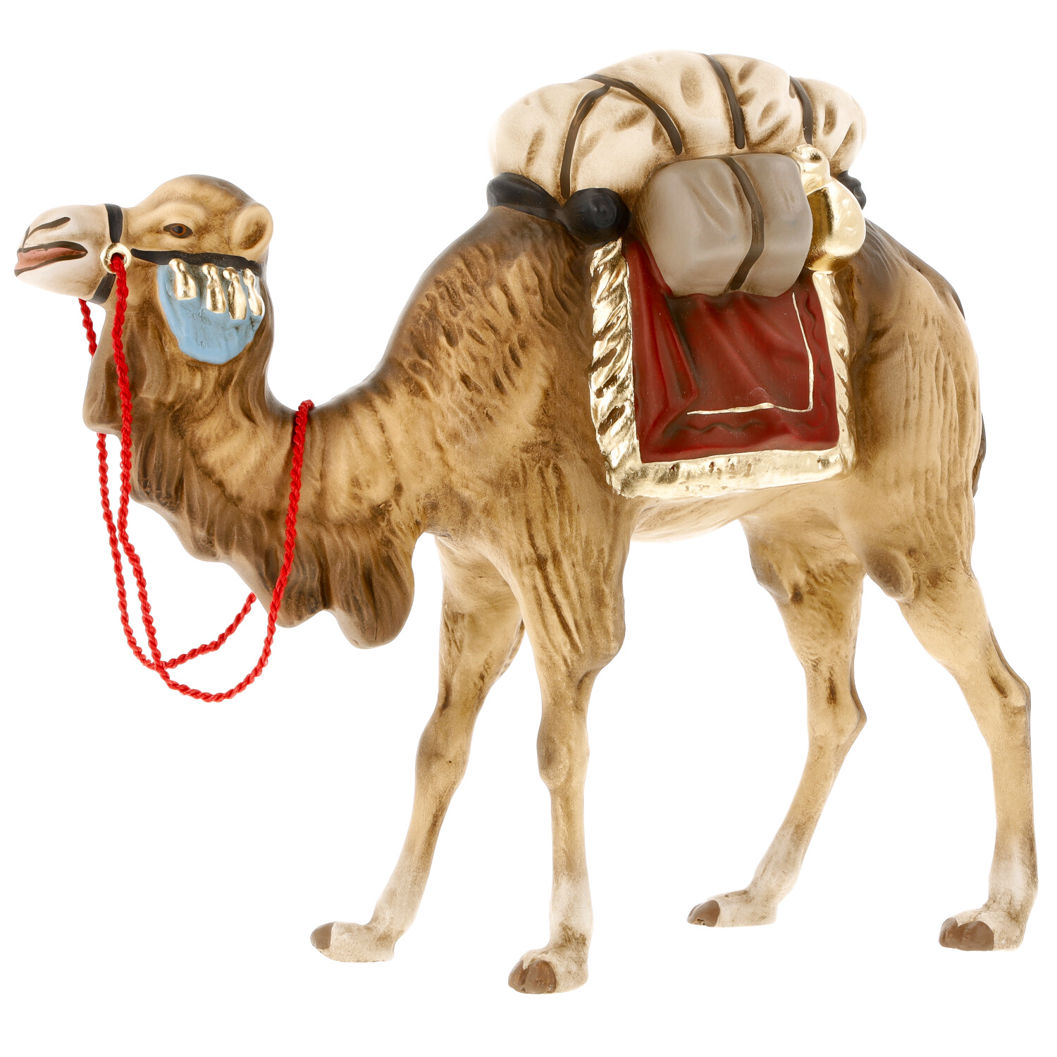 Camel with luggage - Marolin Nativity figure - made in Germany