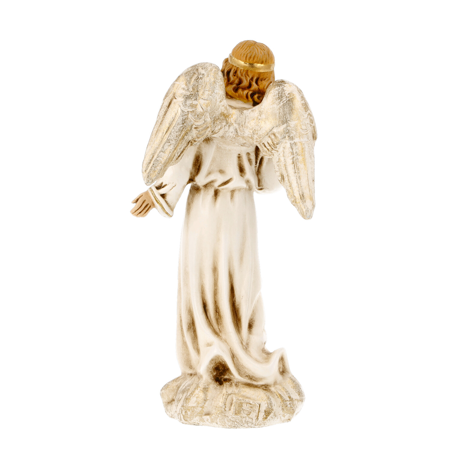 Proclaiming angel - Marolin Nativity figure - made in Germany