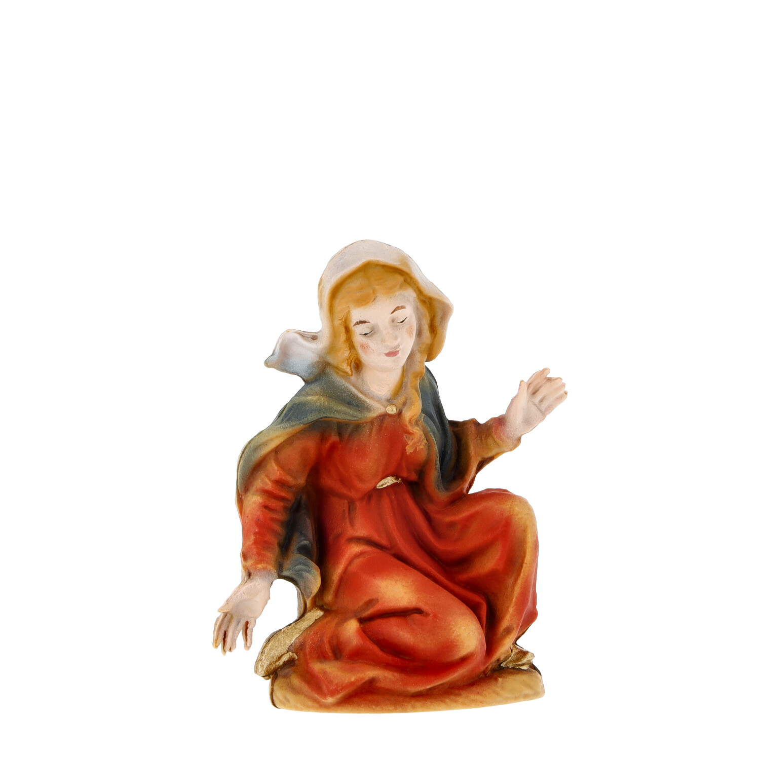 Kneeling Mary - Marolin Plastik - Resin Nativity figure - made in Germany