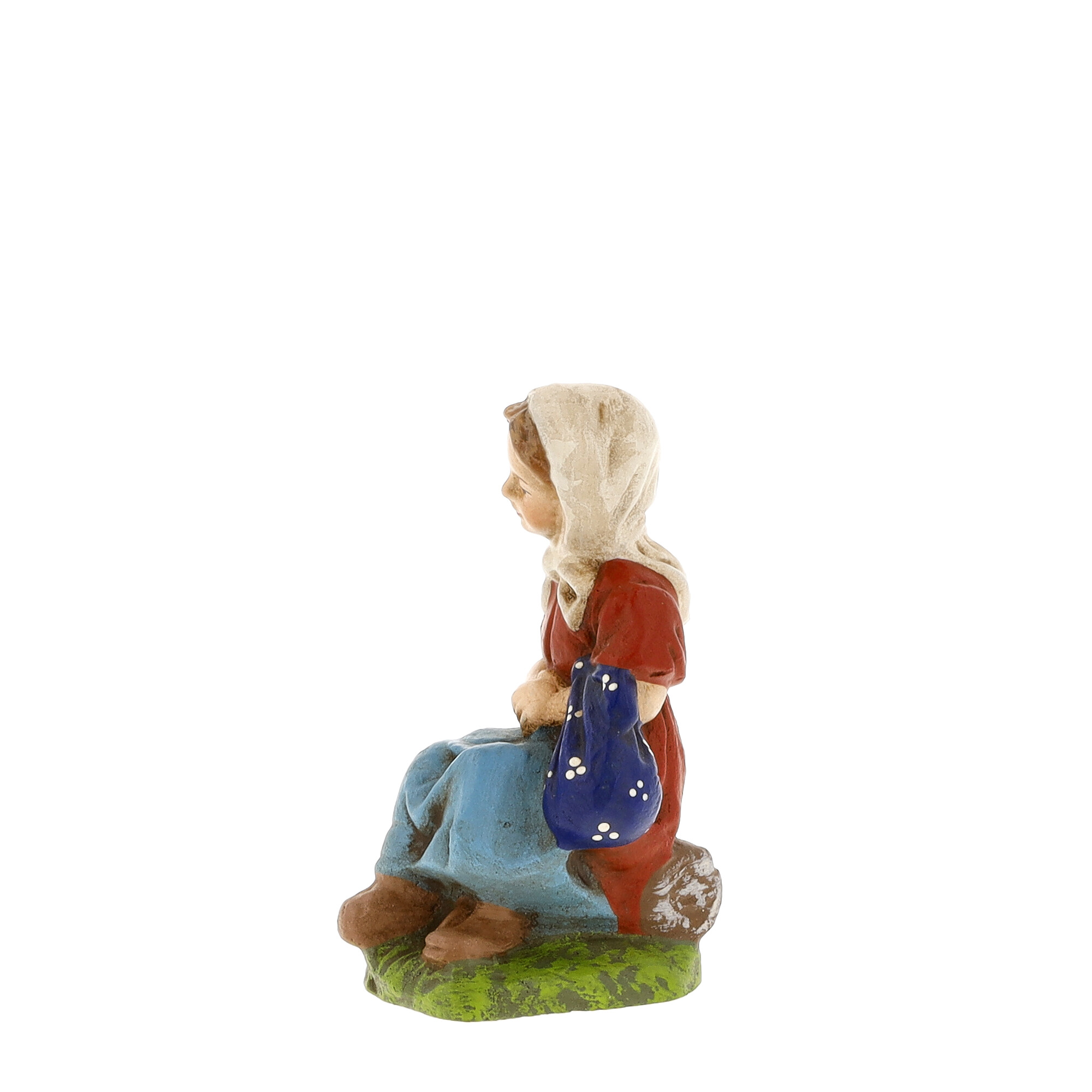 Shepherd girl with bale - MAROLIN Nativity figure
