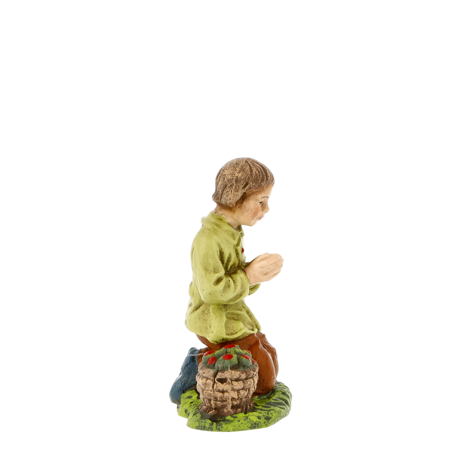 Praying shepherd boy, to 6.75 in. figures - Marolin Nativity figure - made in Germany