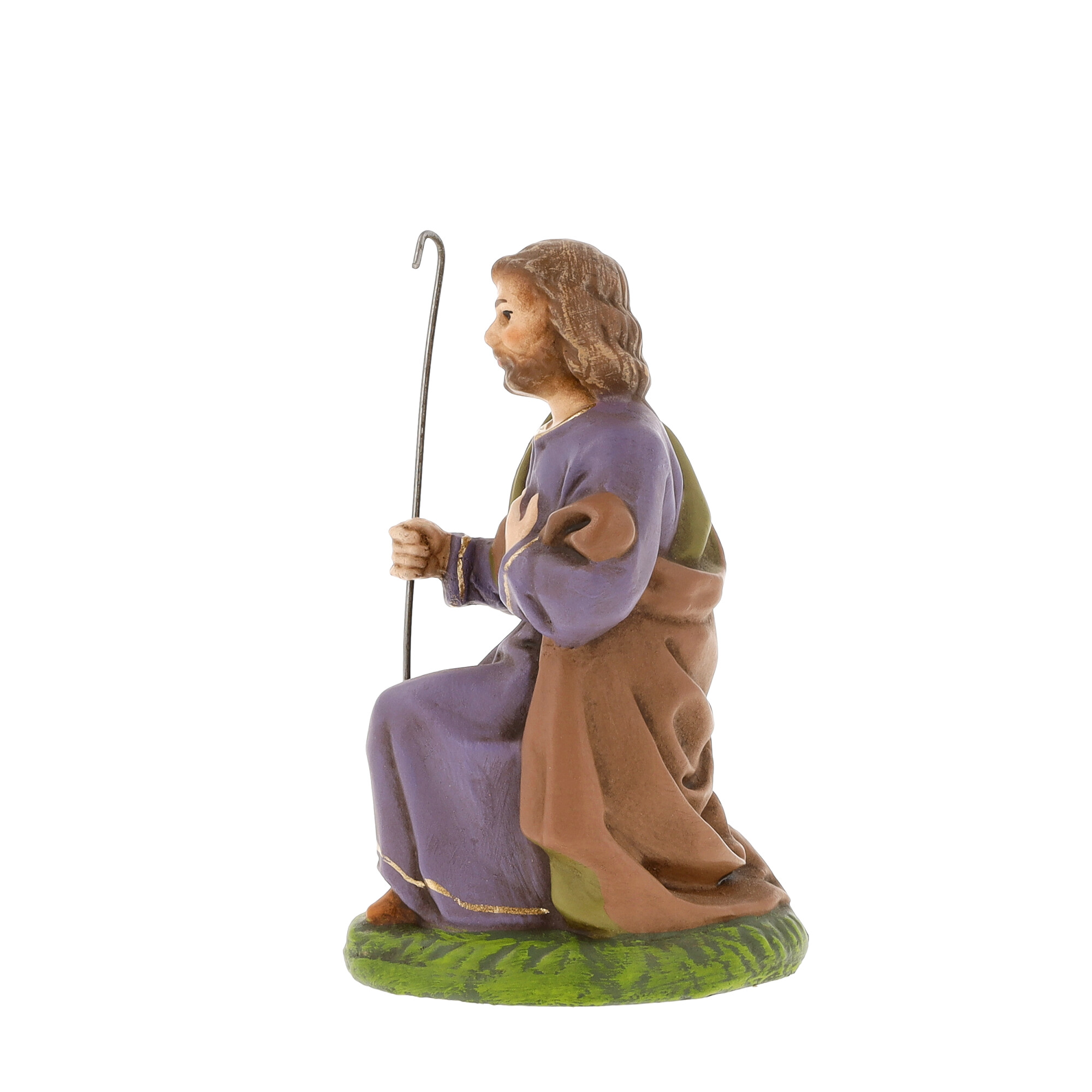 Kneeling Joseph with stick - MAROLIN Nativity figure