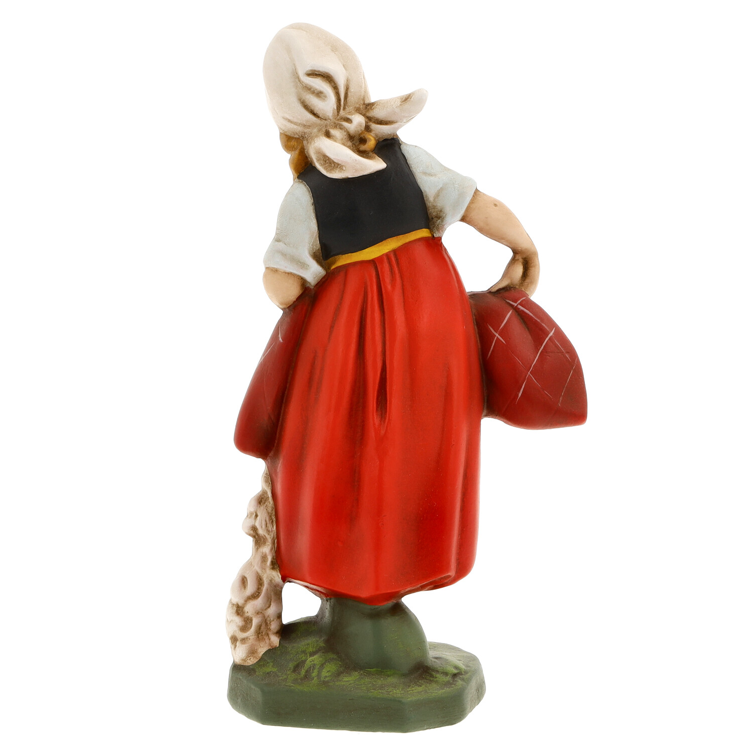 Goldmarie aus Frau Holle - Märchenfigur Marolin Papiermaché - made in GHermany - Gebrüder Grimm
