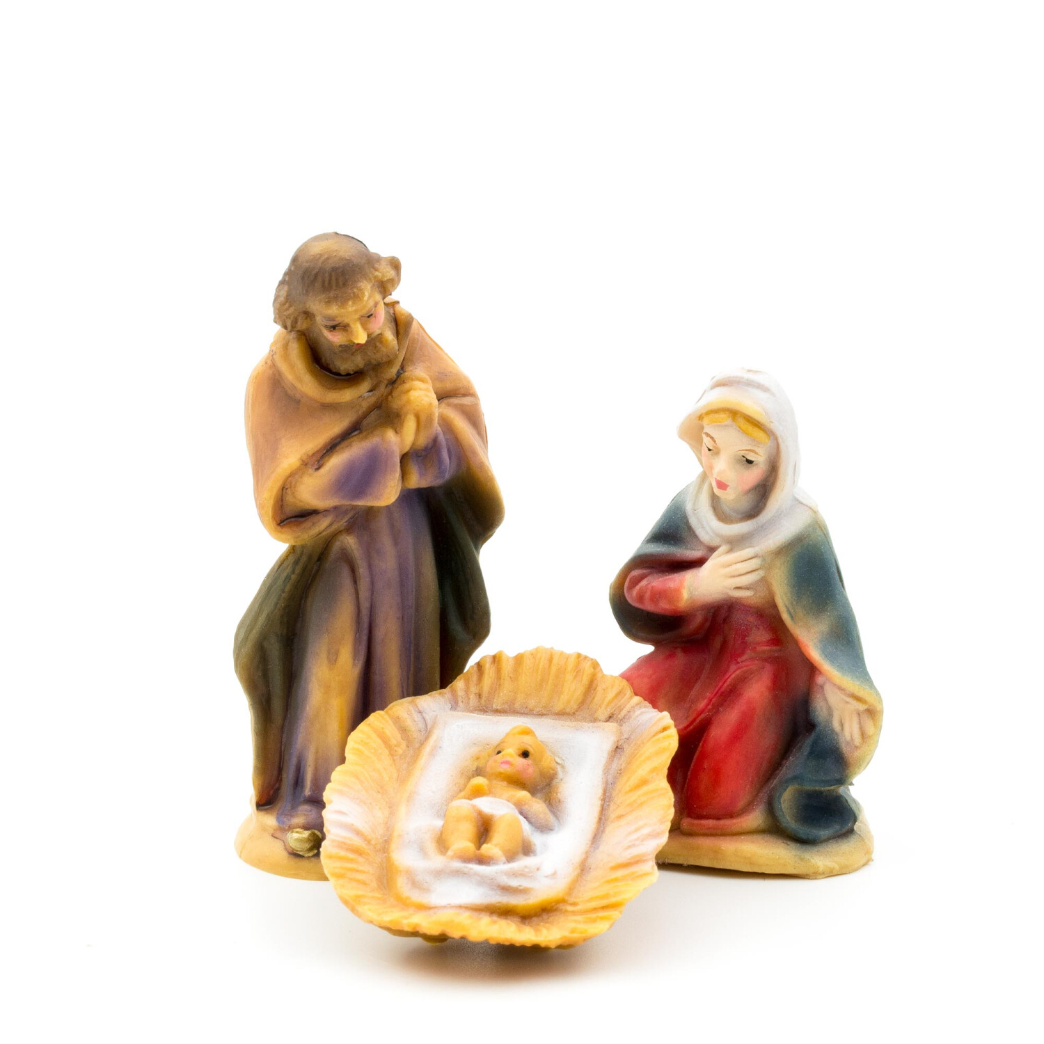 Nativity set - Marolin Plastik - Resin Nativity figure - made in Germany